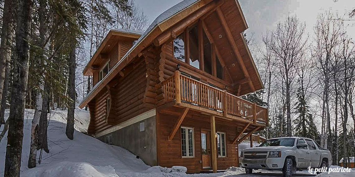 Accès chalet d'hiver
