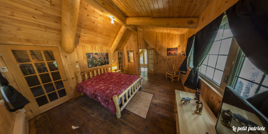 Chambre Africa vue de l'intérieur